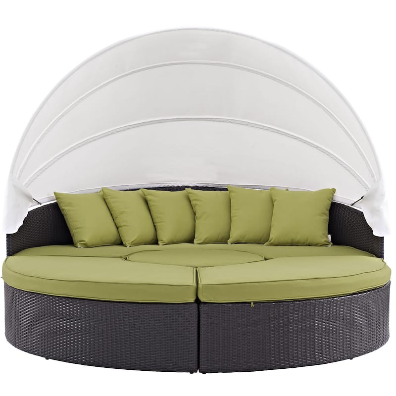 Convene 86-inch Canopy Outdoor Patio Daybed