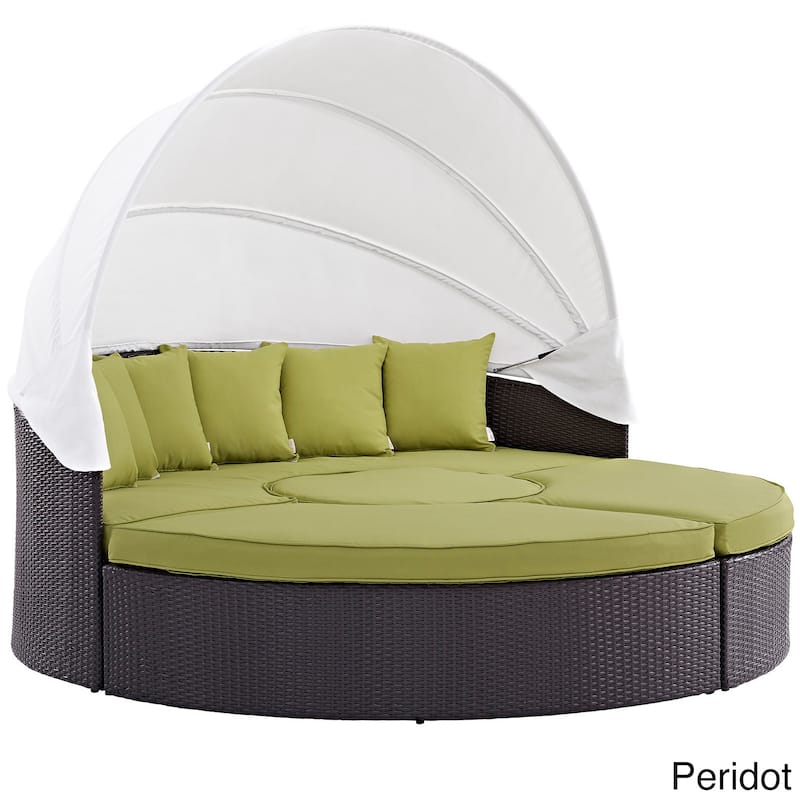 Convene 86-inch Canopy Outdoor Patio Daybed