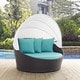 preview thumbnail 1 of 19, Convene 63-inch Canopy Outdoor Patio Daybed
