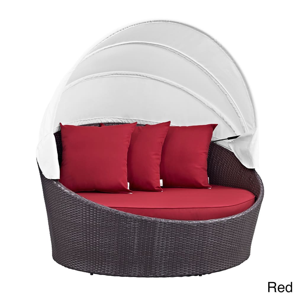 Convene 63-inch Canopy Outdoor Patio Daybed