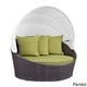 preview thumbnail 5 of 19, Convene 63-inch Canopy Outdoor Patio Daybed Espresso Peridot