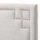 preview thumbnail 7 of 6, Taylor & Olive Dovetail Modern and Contemporary Twin-size Fabric Upholstered Headboard