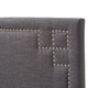 preview thumbnail 5 of 6, Taylor & Olive Dovetail Modern and Contemporary Twin-size Fabric Upholstered Headboard