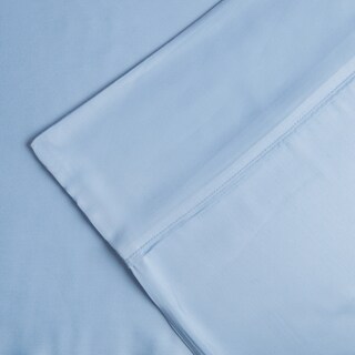 Superior 300 Thread Count Modal from Beechwood Solid Bed Sheet Set White / Queen