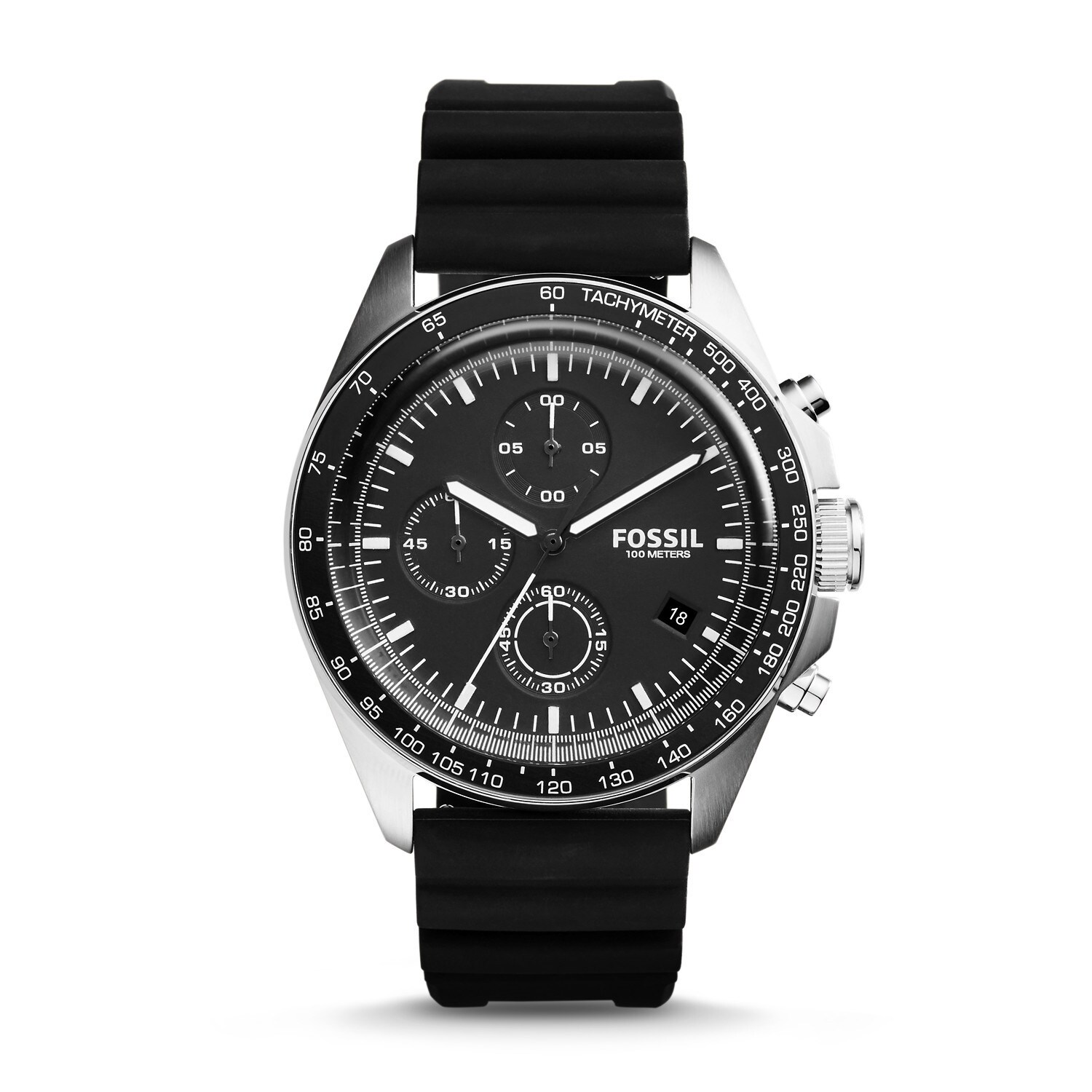 CH3024 Sport 54 Chronograph Black Dial 