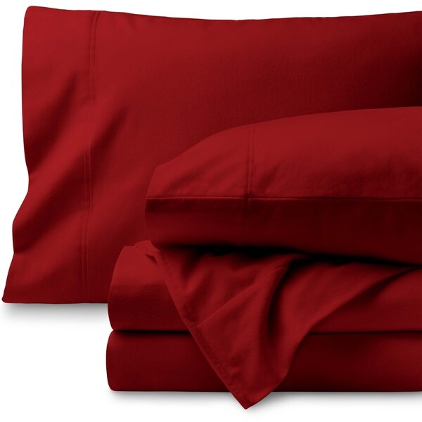 Shop One Hundred Perfect Cotton Velvet Flannel Sheet Set Extra Soft