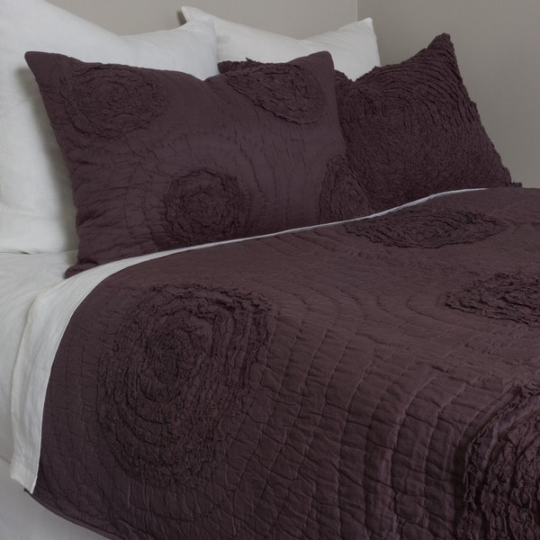 Rowen Cotton Plum Quilt