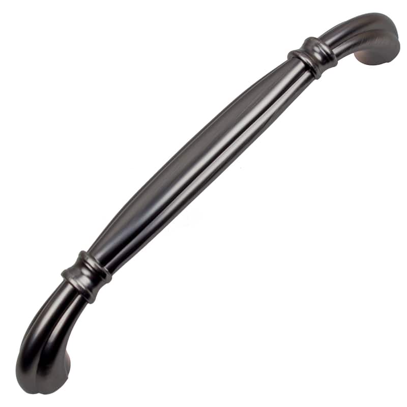GlideRite 5-inch CC Brushed Black Nickel Victorian Cabinet Pulls (Pack of 10 or 25)