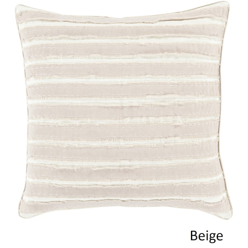 Decorative Gade 18-inch Poly or Feather Down Filled Pillow