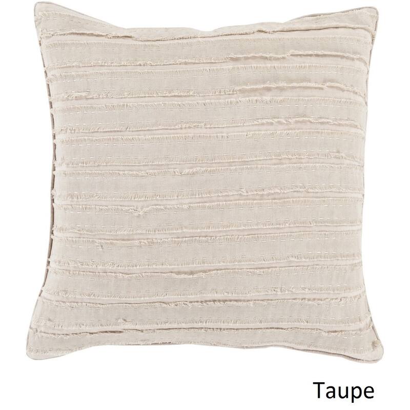 Decorative Gade 18-inch Poly or Feather Down Filled Pillow