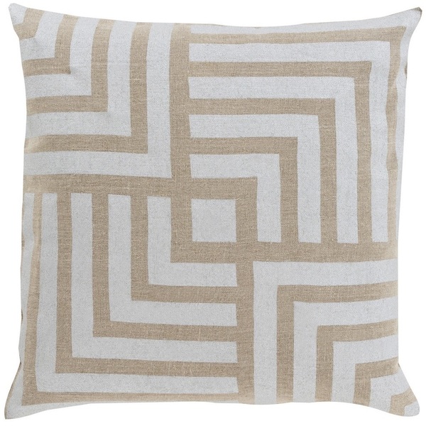 Decorative Bird 20-inch Poly or Feather Down Filled Pillow