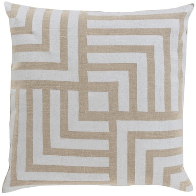 Decorative Bird 18-inch Poly or Feather Down Filled Pillow