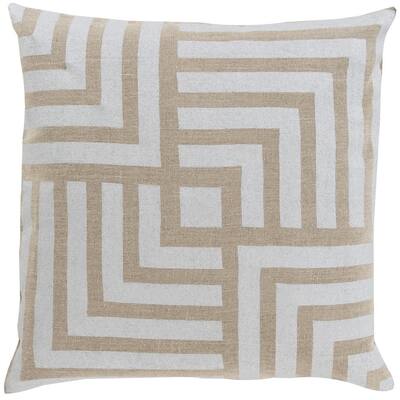 Decorative Bird 18-inch Poly or Feather Down Filled Pillow