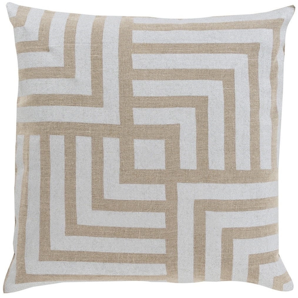 Decorative Bird 18-inch Poly or Feather Down Filled Pillow