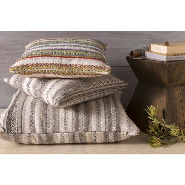 Decorative Fawn 30-inch Poly or Feather Down Filled Pillow