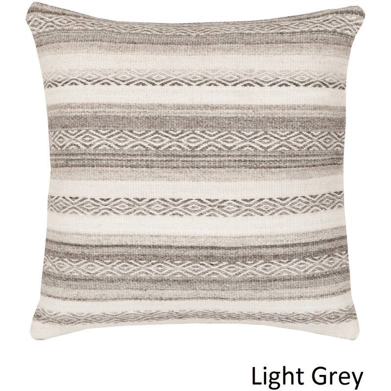 Decorative Fawn 30-inch Poly or Feather Down Filled Pillow - Down - Brown/Grey/Off-White