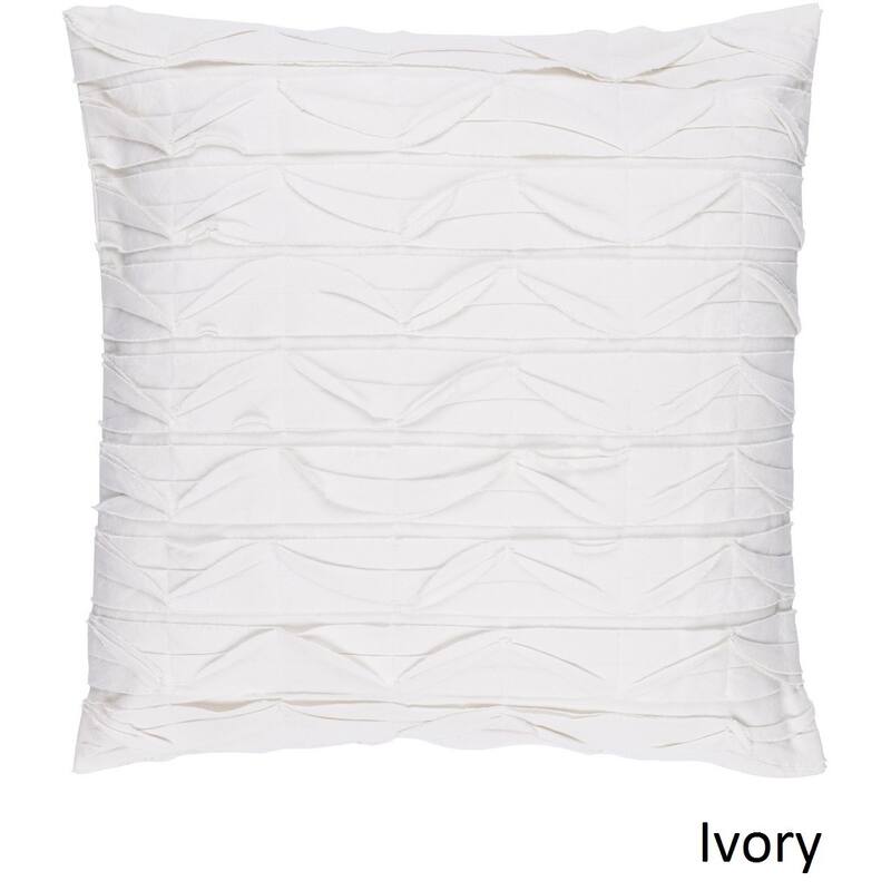 Decorative Gion 22-inch Poly or Feather Down Filled Pillow