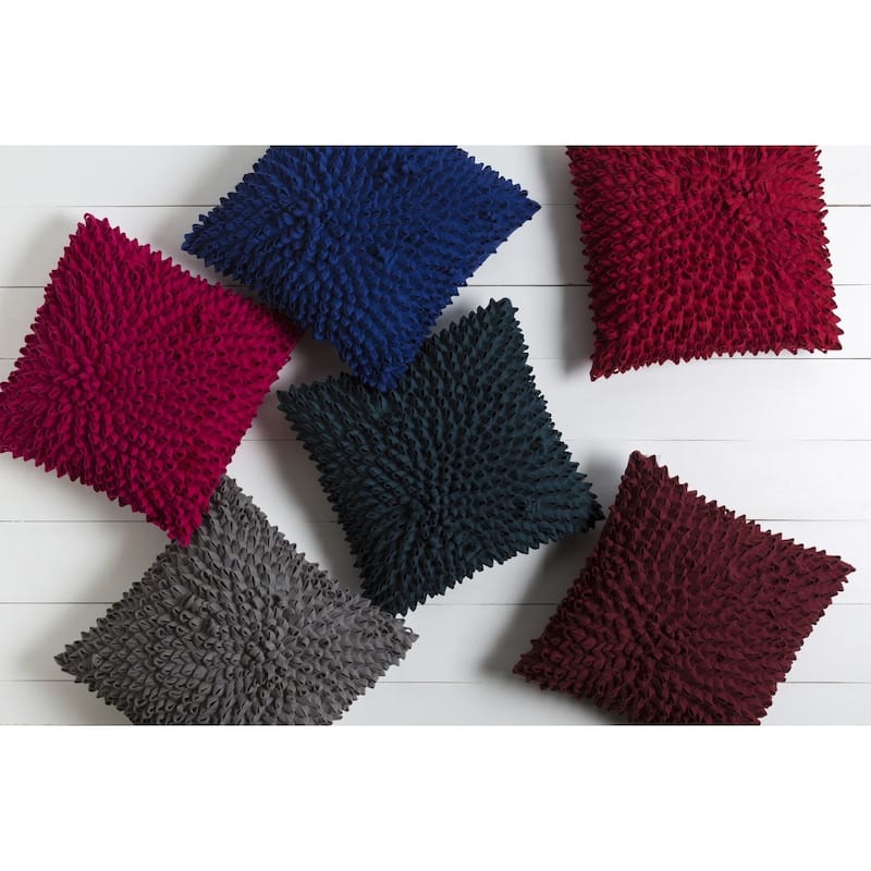 Decorative Eurn 18-inch Poly or Feather Down Filled Pillow