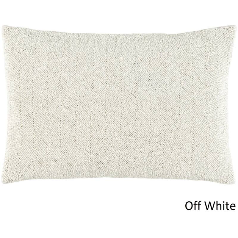 Decorative Nema Poly or Feather Down Filled Pillow (13 x 20)