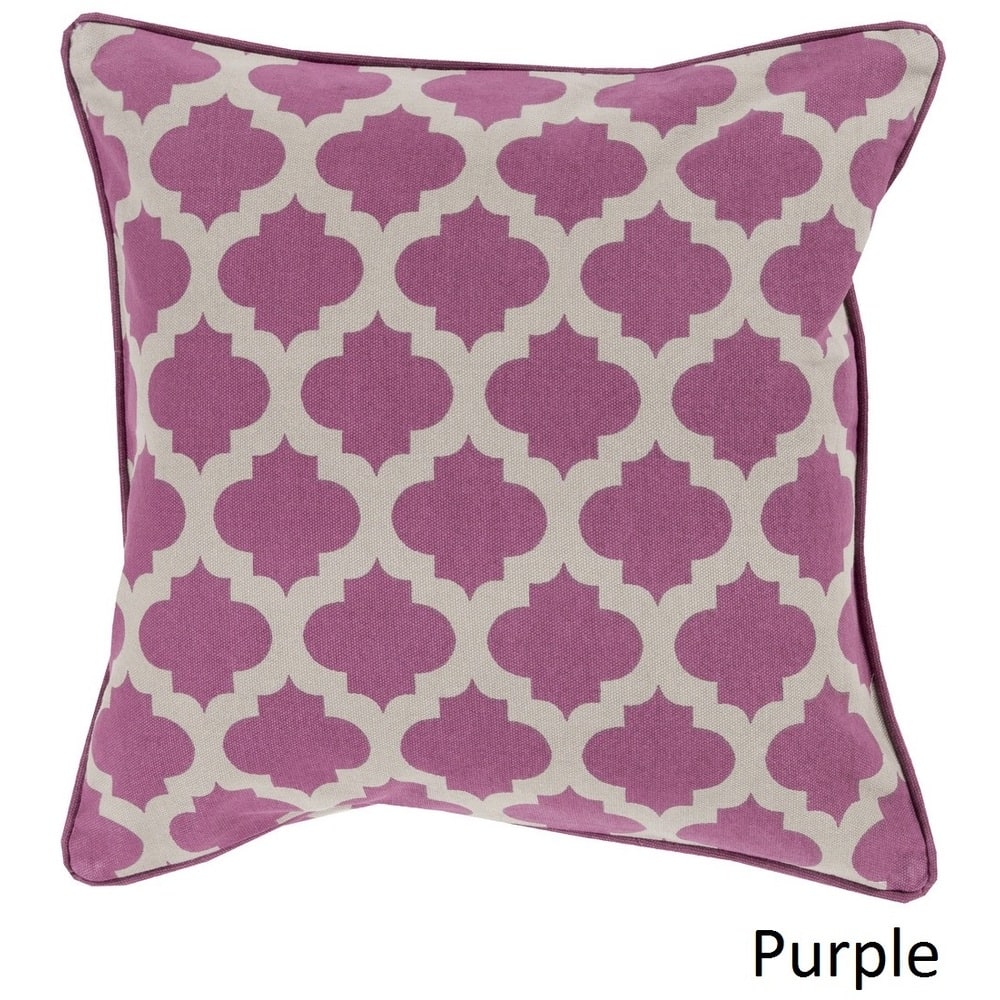 Decorative Fair 22-inch Poly or Feather Down Filled Pillow