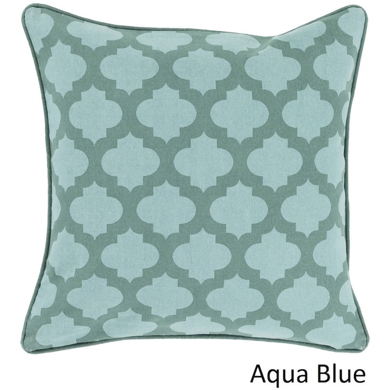 Artistic Weavers Decorative Fair 18-inch Poly or Feather Down Filled Pillow