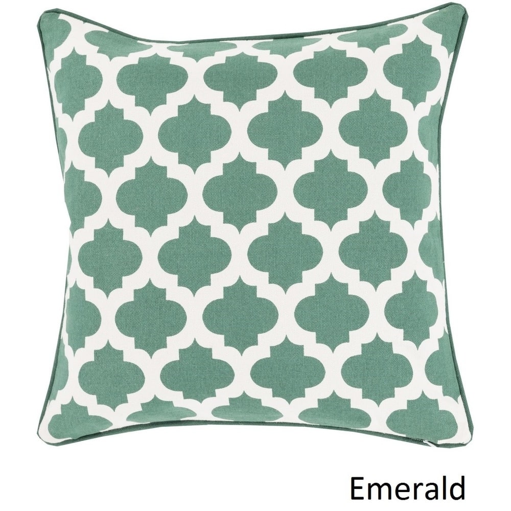 Decorative Fair 18-inch Poly or Feather Down Filled Pillow