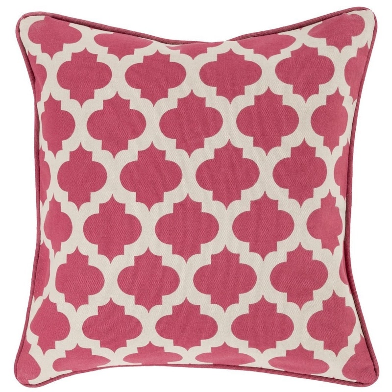 Artistic Weavers Decorative Fair 18-inch Poly or Feather Down Filled Pillow