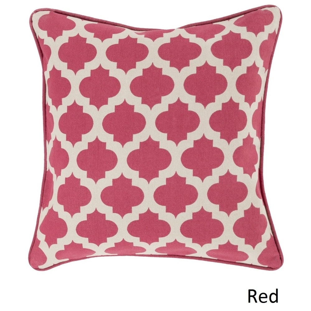 Decorative Fair 18-inch Poly or Feather Down Filled Pillow