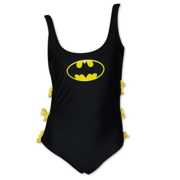 Batman One Piece Women's Bow Bathing Suit - Free Shipping Today ...