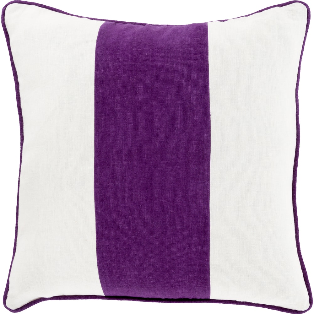 Decorative Langton 22-inch Poly or Feather Down Filled Pillow