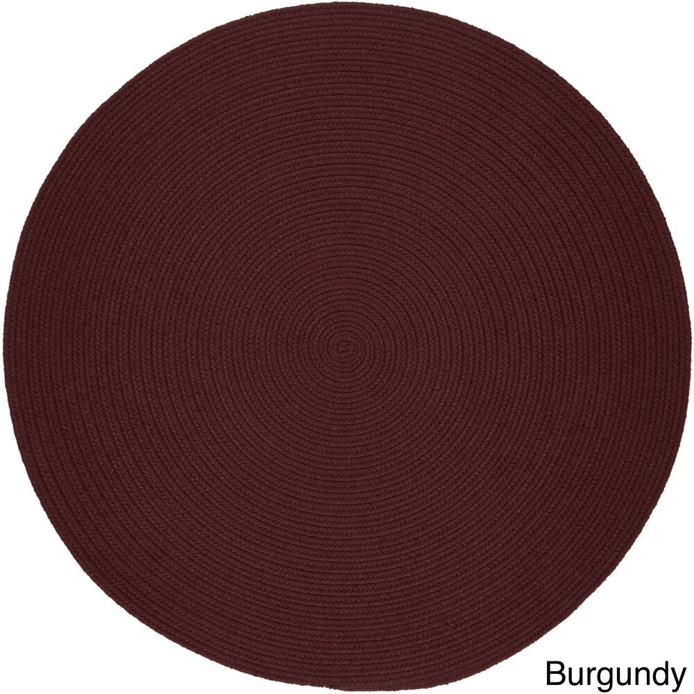 Rhody Rug Madeira Indoor/ Outdoor Braided Rounded Area Rug