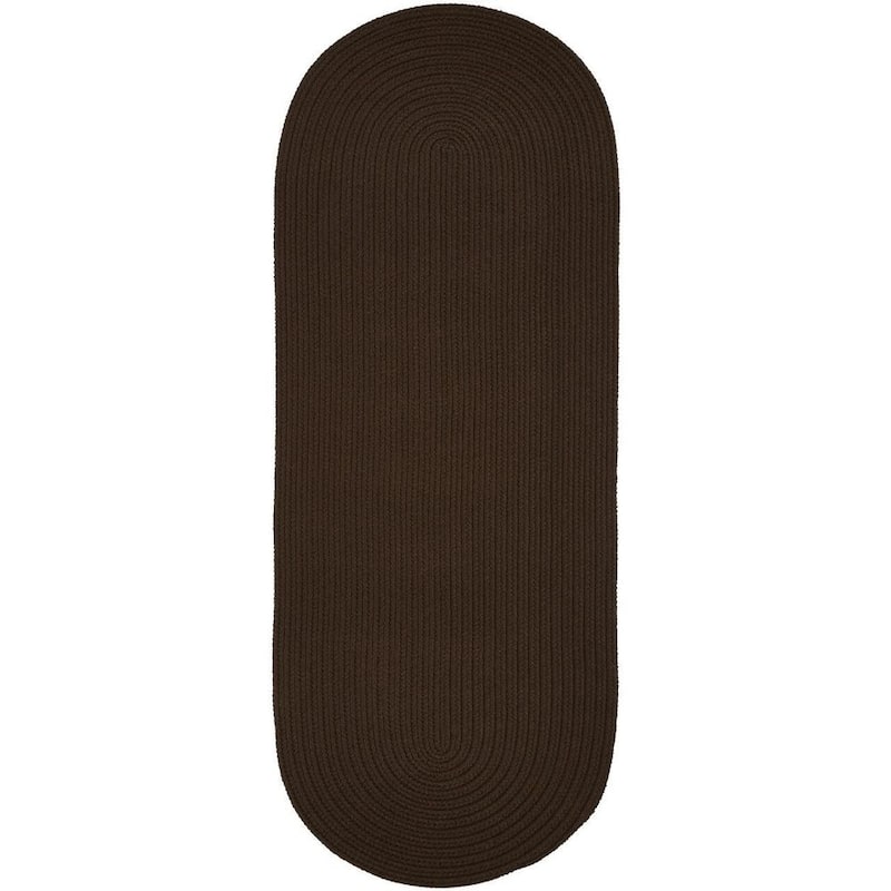 Rhody Rug Madeira Indoor/ Outdoor Braided Rounded Area Rug