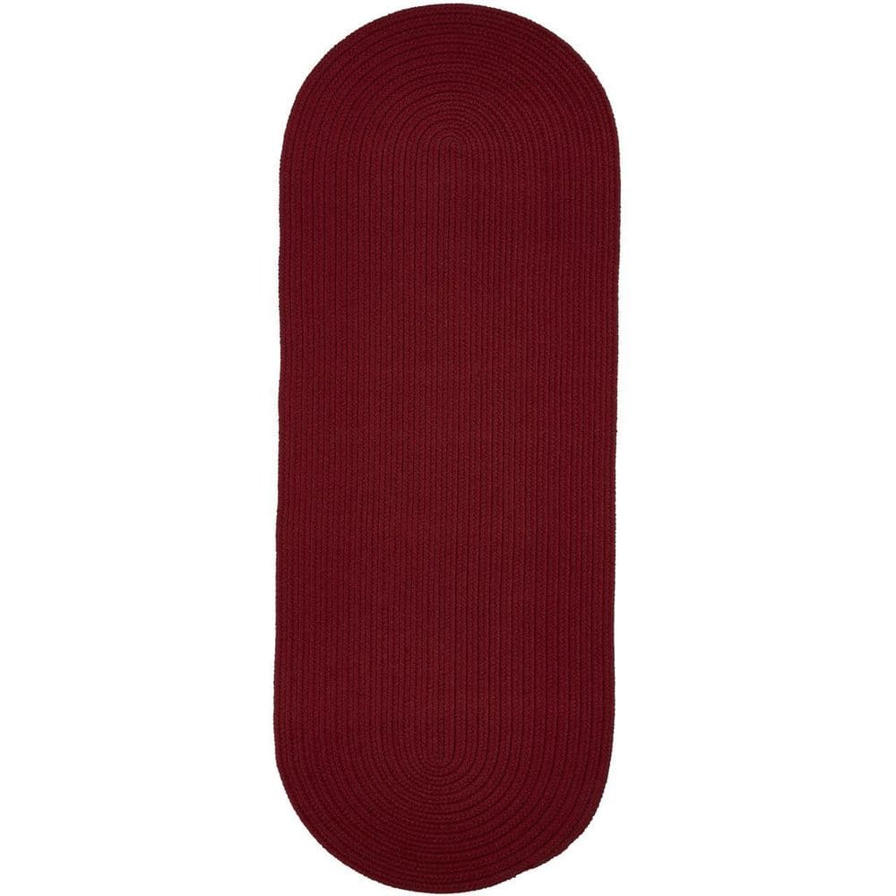 Rhody Rug Madeira Indoor/ Outdoor Braided Rounded Area Rug