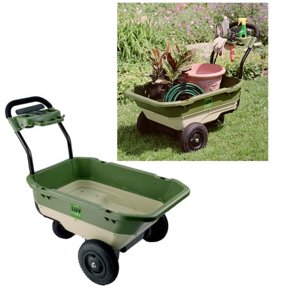 Shop Luvcart Motorized Garden Cart Overstock 1147347