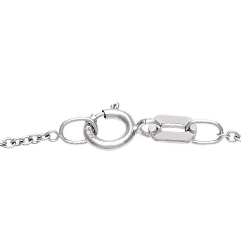Kabella 14k White Gold Diamond Accent Purse Pendant