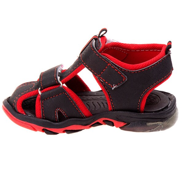 boys light up sandals