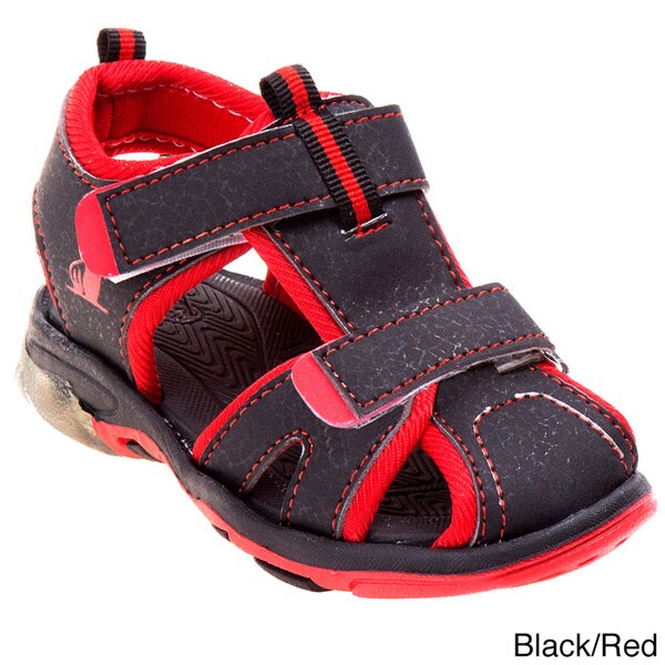 boys light up sandals