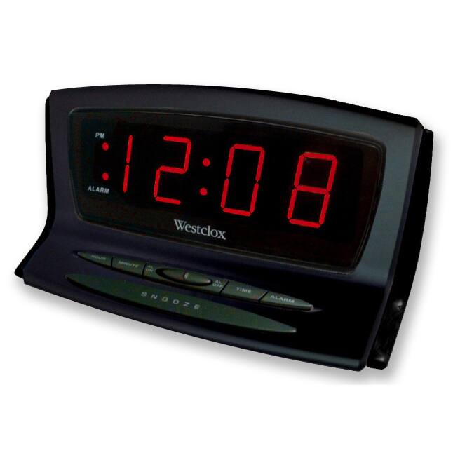 Westclox Instant Set / Auto Set Electric Alarm Clock