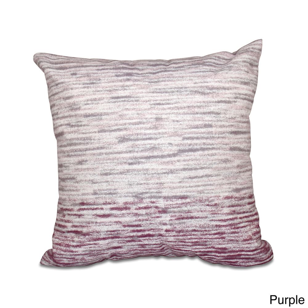 Ocean View Geometric Print 20-inch Throw Pillow