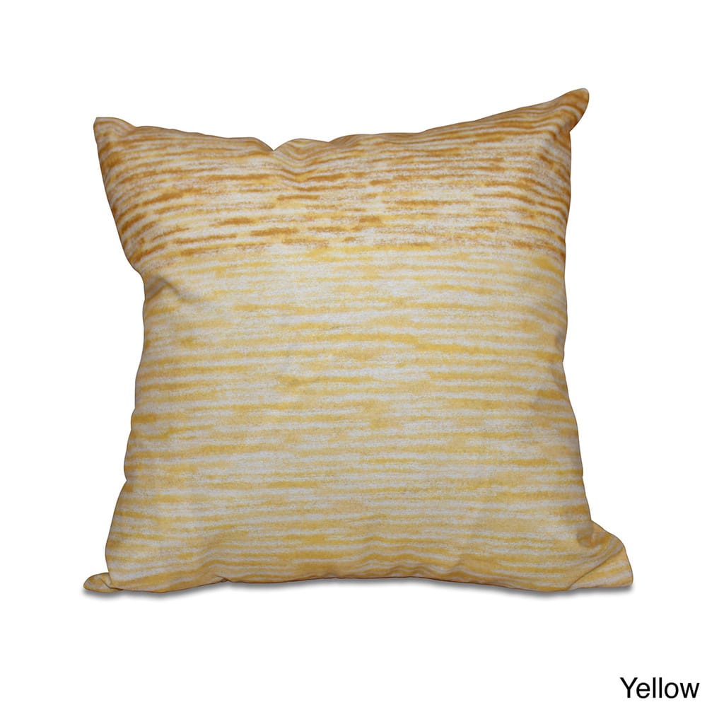 Ocean View Geometric Print 20-inch Throw Pillow