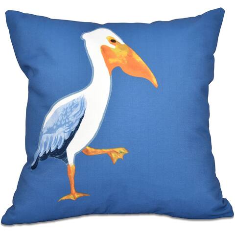 Pelican March Animal Print 18-inch Throw Pillow