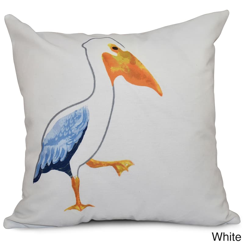 Pelican March Animal Print 18-inch Throw Pillow