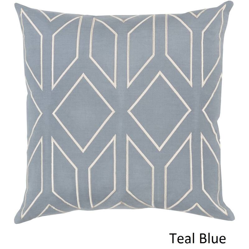 Decorative Long 18-inch Poly or Feather Down Filled Throw Pillow