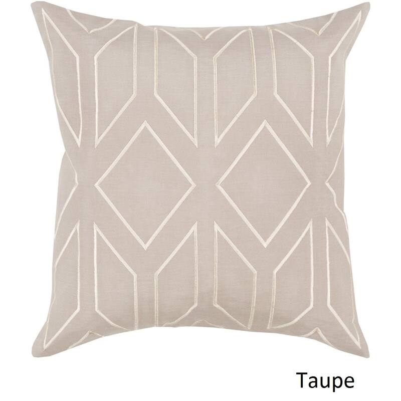 Decorative Long 18-inch Poly or Feather Down Filled Throw Pillow
