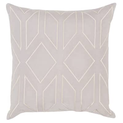 Decorative Long 18-inch Poly or Feather Down Filled Throw Pillow