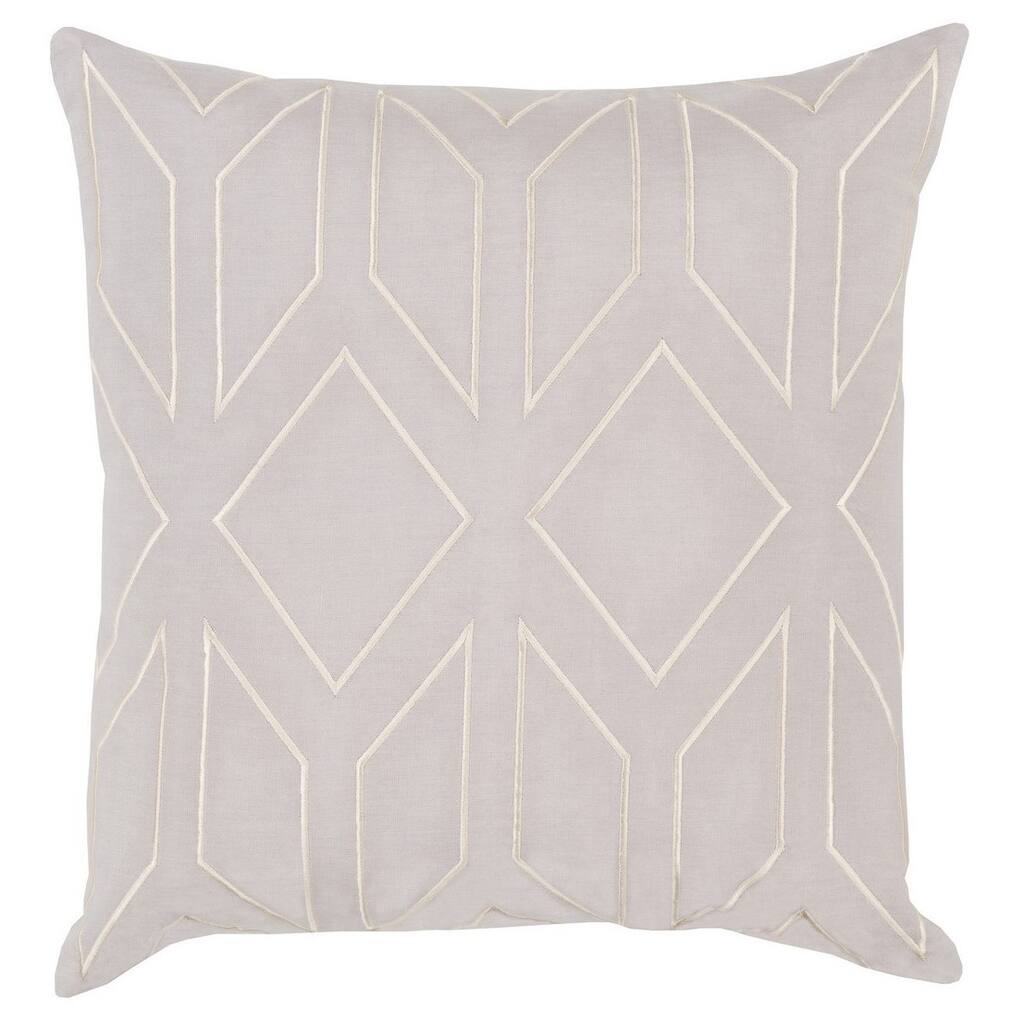 Decorative Long 18-inch Poly or Feather Down Filled Throw Pillow