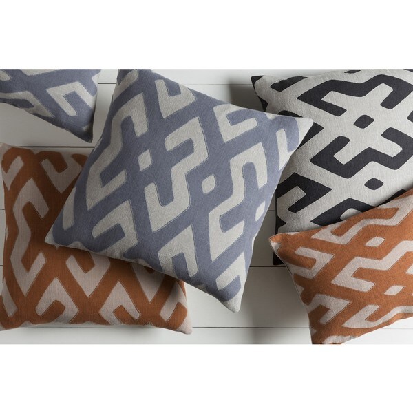 Decorative Pall 20-inch Poly or Feather Down Filled Throw Pillow
