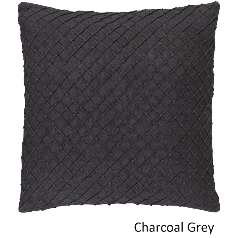 Decorative Reed 20-inch Poly or Down Filled Throw Pillow