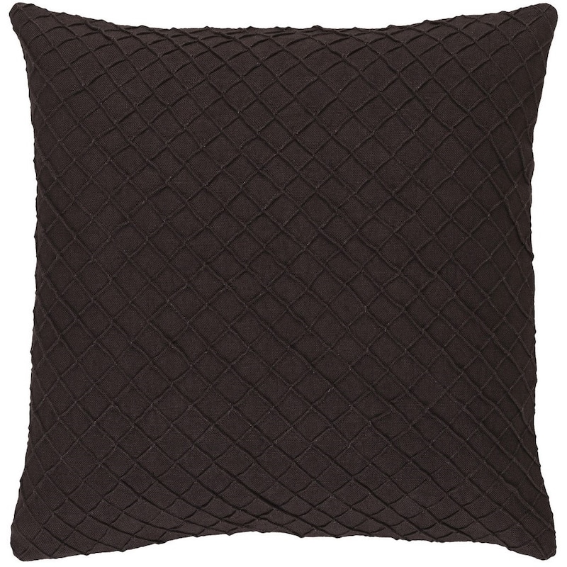 Decorative Reed 18-inch Poly or Feather Down Filled Throw Pillow