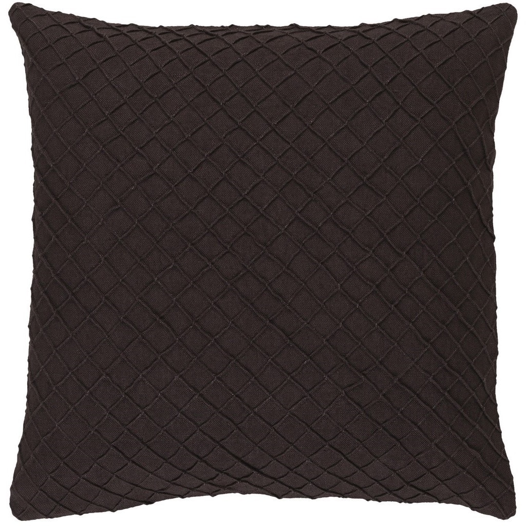 Decorative Reed 18-inch Poly or Feather Down Filled Throw Pillow